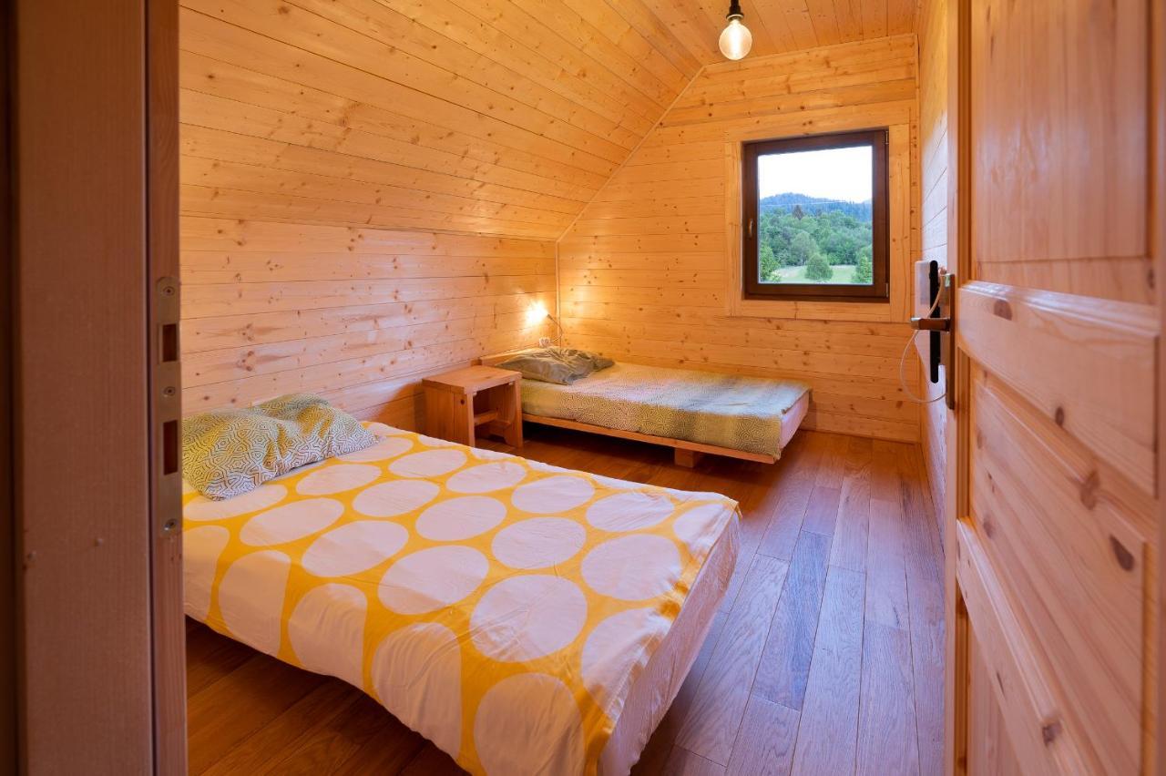 Chalets Zelena Vrata Fužine Eksteriør bilde