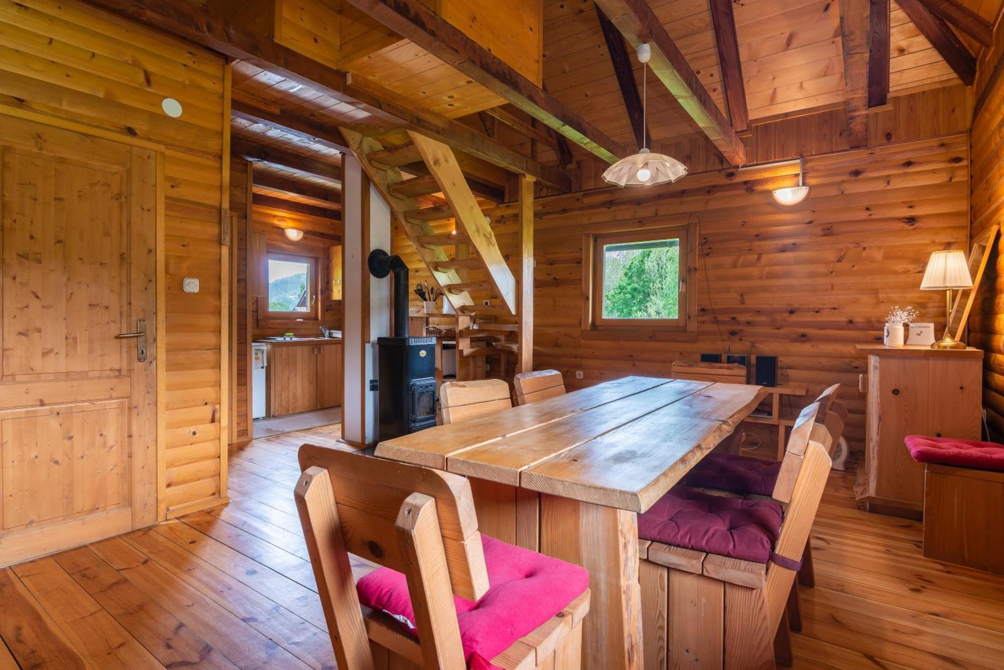 Chalets Zelena Vrata Fužine Eksteriør bilde