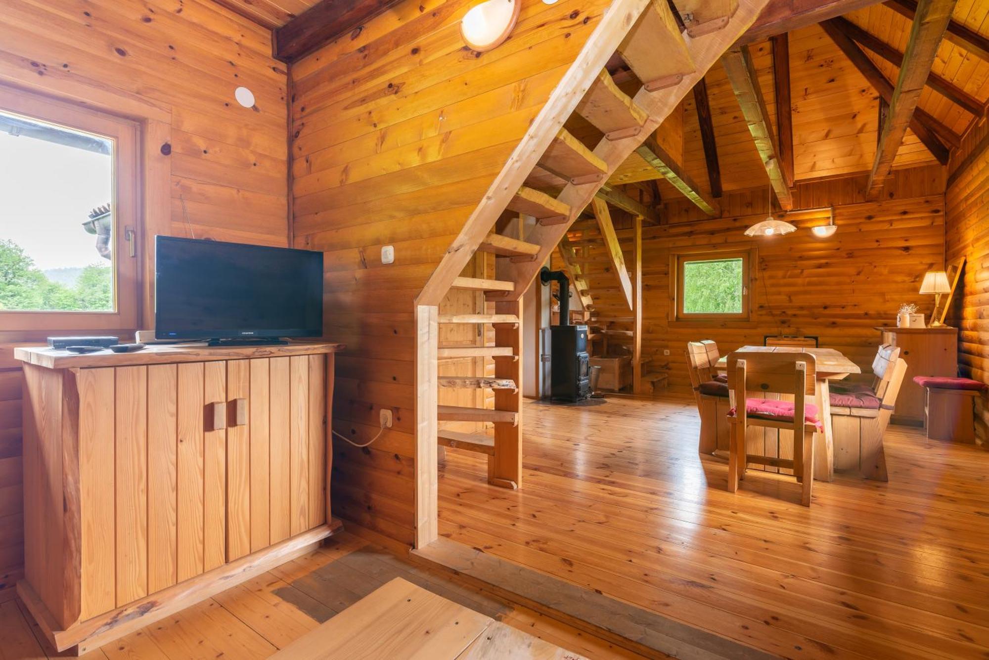 Chalets Zelena Vrata Fužine Eksteriør bilde