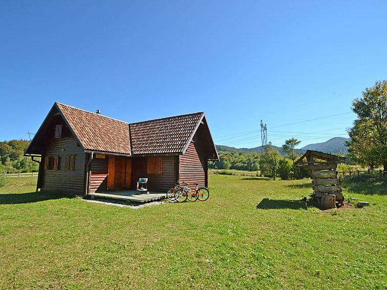 Chalets Zelena Vrata Fužine Rom bilde